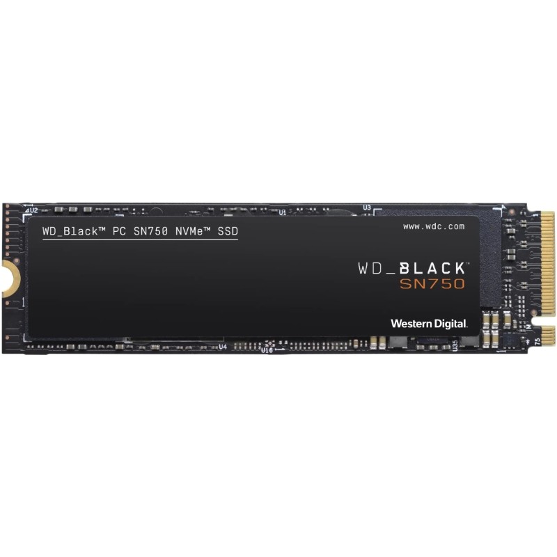 SSD накопичувач WD Black SN750 NVME SSD 1 TB (WDS100T3X0C)