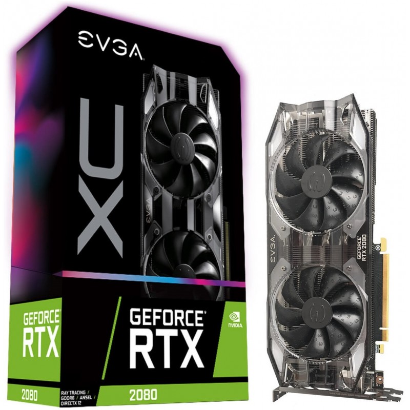 Відеокарта EVGA GeForce RTX 2080 XC GAMING (08G-P4-2182-KR)