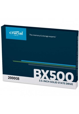 SSD накопитель Crucial BX500 2 TB (CT2000BX500SSD1)