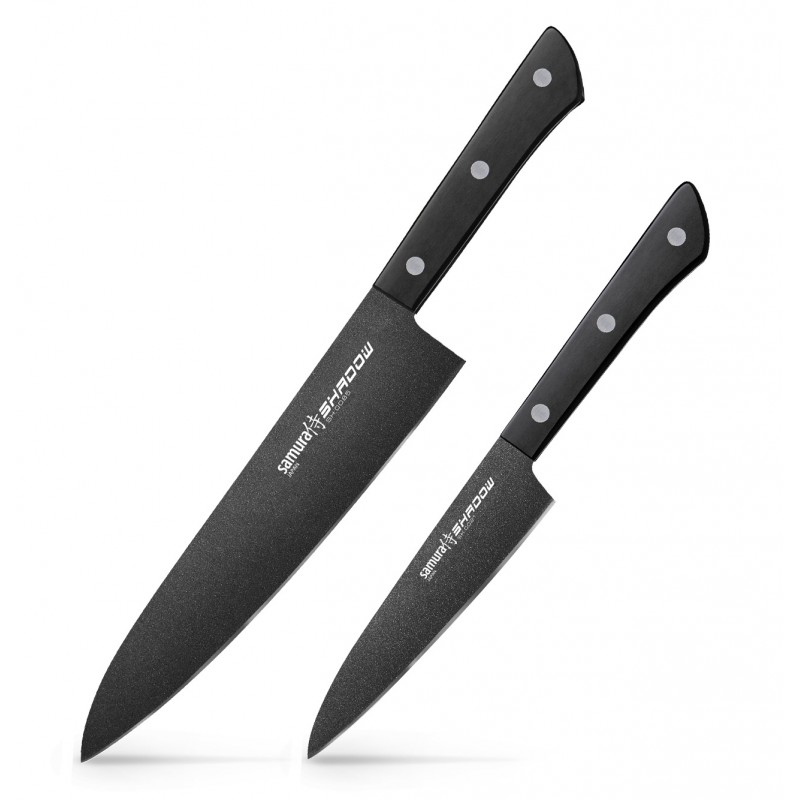 Набір ножів з 2 предметів Samura Shadow SH-0210