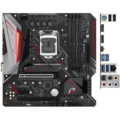Материнська плата ASRock B365M Phantom Gaming 4