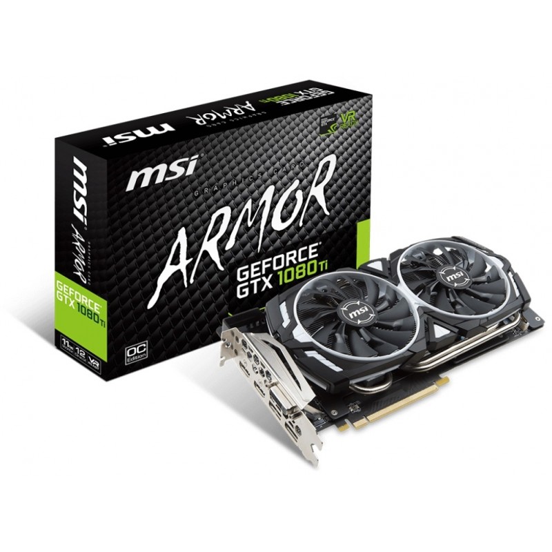 Відеокарта MSI GeForce GTX 1080 TI ARMOR 11G OC