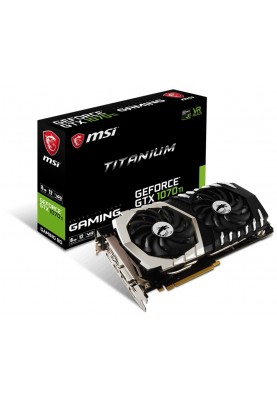 Відеокарта MSI GeForce GTX 1070 Ti Titanium 8G