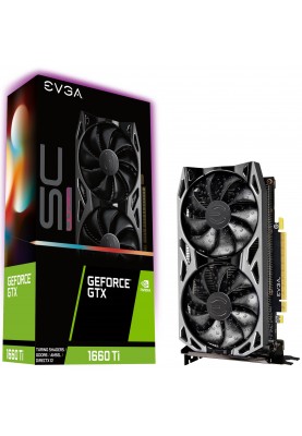 Відеокарта EVGA GeForce GTX 1660 Ti SC ULTRA GAMING (06G-P4-1667-KR)