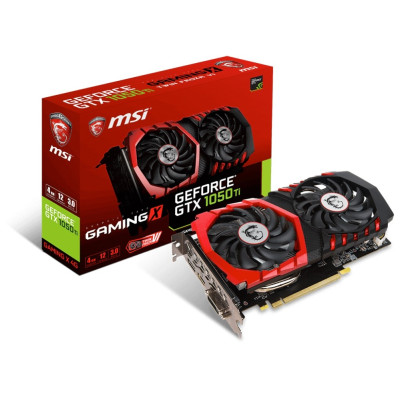 Відеокарта MSI GeForce GTX 1050 TI GAMING X 4G