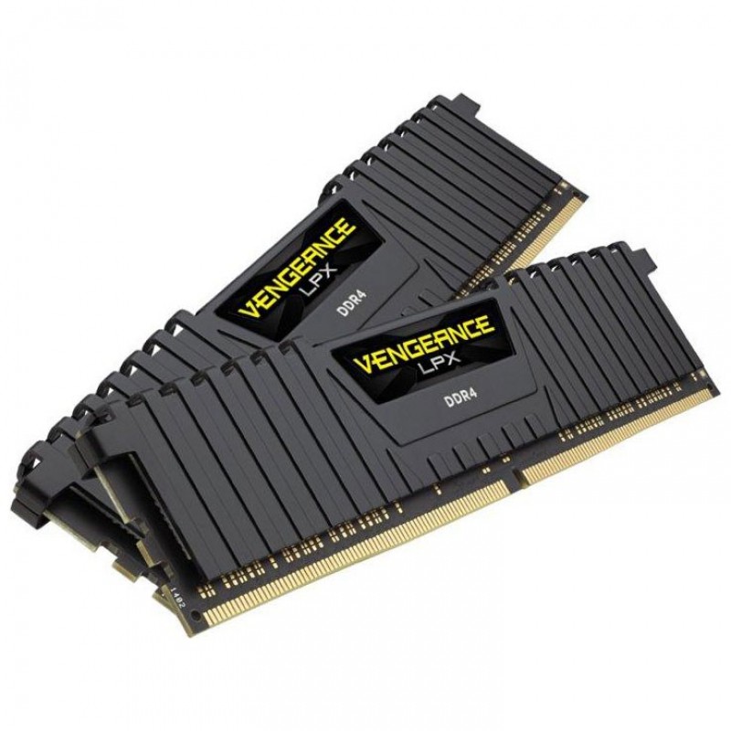 Пам'ять Corsair 32 GB (2x16GB) DDR4 3000 MHz Vengeance LPX (CMK32GX4M2B3000C15)