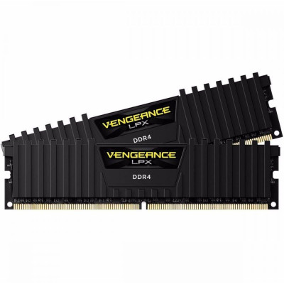 Пам'ять Corsair 32 GB (2x16GB) DDR4 3333 MHz Vengeance LPX Black (CMK32GX4M2C3333C16)