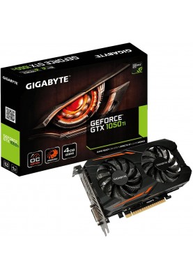 Відеокарта Gigabyte GeForce GTX 1050 Ti OC 4G GDDR5