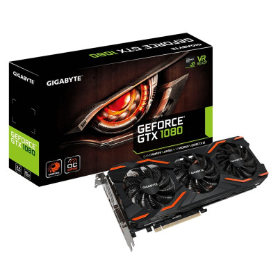 Відеокарта GIGABYTE GeForce GTX 1080 WINDFORCE OC 8G (GV-N1080WF3OC-8GD)