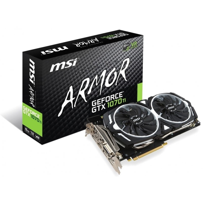 Відеокарта MSI GeForce GTX 1070 Ti ARMOR 8G