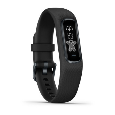 Спортивний годинник Garmin Vivosmart 4 Black with Midnight Hardware (010-01995-00)