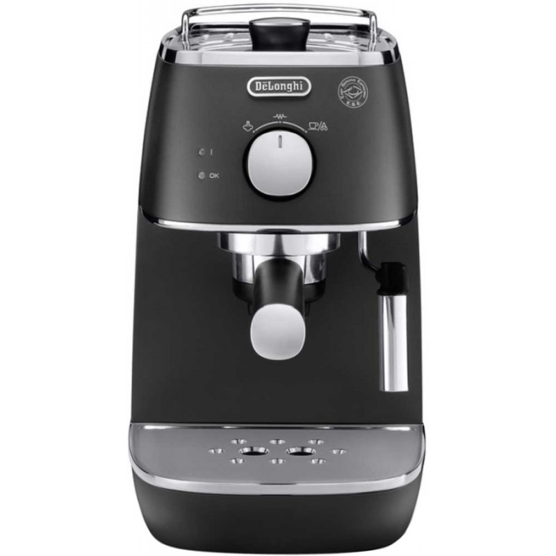 Ріжкова кавоварка еспресо DeLonghi Distinta ECI 341 BK