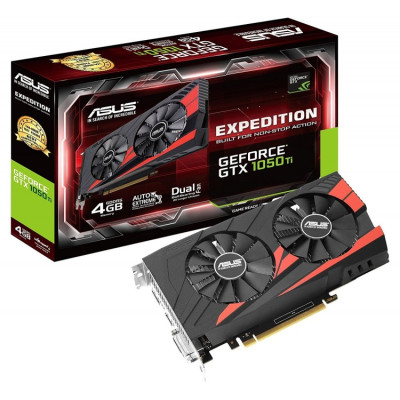 Відеокарта ASUS GeForce GTX 1050 Ti OC 4GB GDDR5