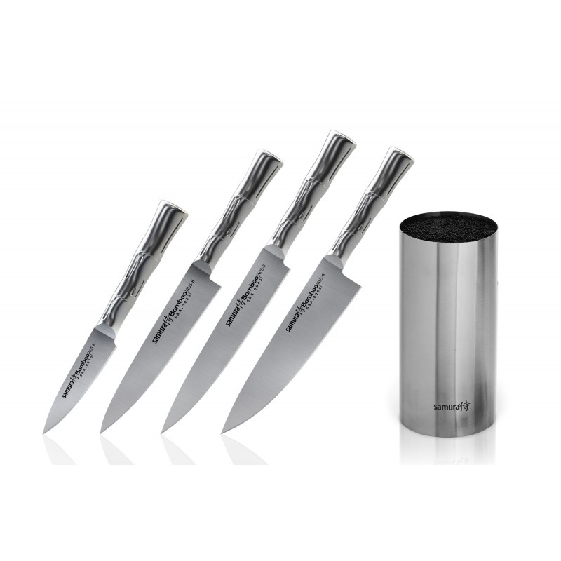 Набір ножів з 4 предметів Samura Bamboo SBA-05