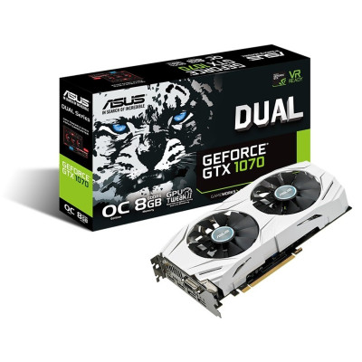 Відеокарта ASUS DUAL-GTX1070-O8G