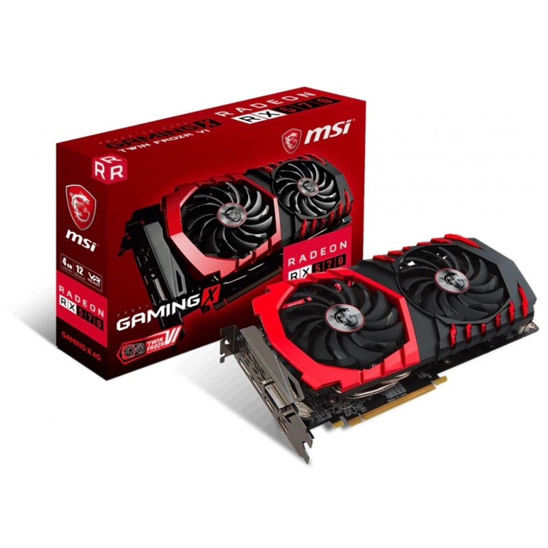 Відеокарта MSI Radeon RX 570 GAMING X 4G