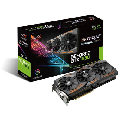 Відеокарта ASUS ROG STRIX-GTX1060-O6G-GAMING