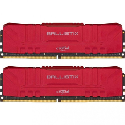 Пам'ять Crucial 32 GB (2x16GB) DDR4 3200 MHz Ballistix RGB Red (BL2K16G32C16U4RL)