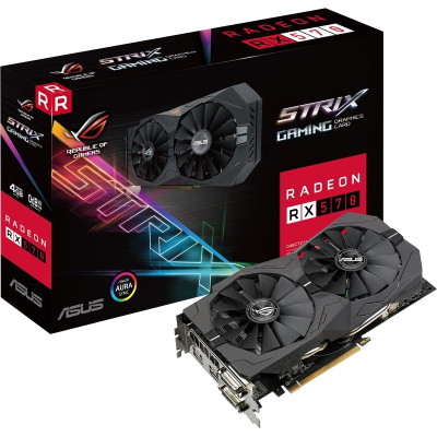 Відеокарта ASUS Radeon RX 570 STRIX OC 4GB GDDR5