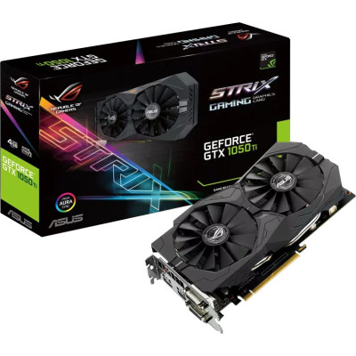 Відеокарта ASUS GeForce GTX 1050 Ti Strix OC 4GB GDDR5
