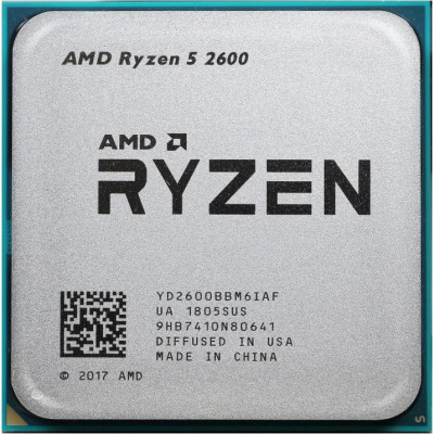 Процесор AMD Ryzen 5 2600 (YD2600BBM6IAF)