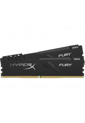 Пам'ять HyperX 16 GB (2x8GB) DDR4 3733 MHz Fury Black (HX437C19FB3K2/16)