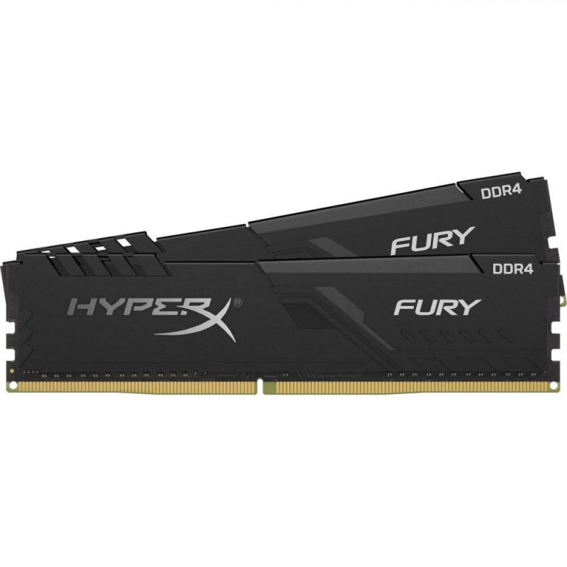 Пам'ять HyperX 16 GB (2x8GB) DDR4 3733 MHz Fury Black (HX437C19FB3K2/16)