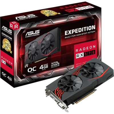 Відеокарта ASUS EX-RX570-O4G