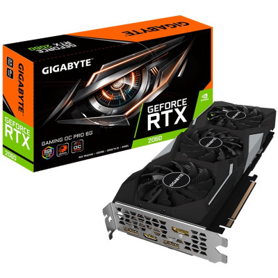 Відеокарта GIGABYTE GeForce RTX 2060 GAMING OC PRO 6G (GV-N2060GAMINGOC PRO-6GD)