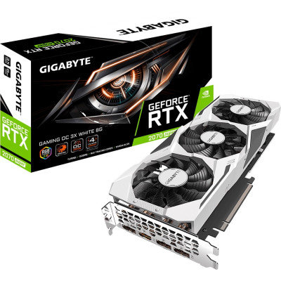 Відеокарта GIGABYTE GeForce RTX 2070 SUPER GAMING OC 3X WHITE 8G (GV-N207SGAMINGOC WHITE-8GD)