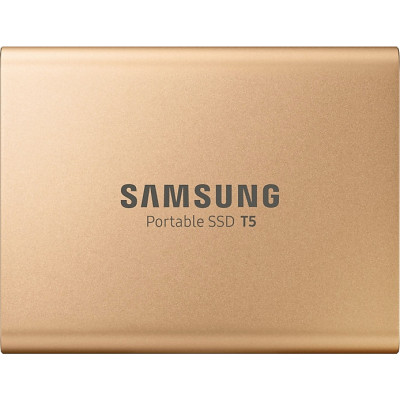 SSD накопичувач Samsung T5 Gold 500 GB (MU-PA500G/WW)
