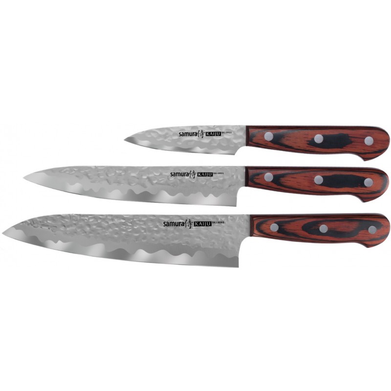 Набір ножів з 3 предметів Samura KAIJU SKJ-0220