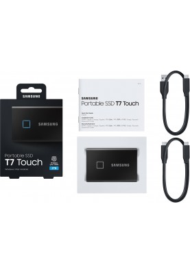SSD накопичувач Samsung T7 Touch 1 TB Black (MU-PC1T0K/WW)