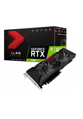 Відеокарта PNY GeForce RTX 2080 8GB XLR8 Gaming Overclocked Edition (VCG20808DFPPB-O)