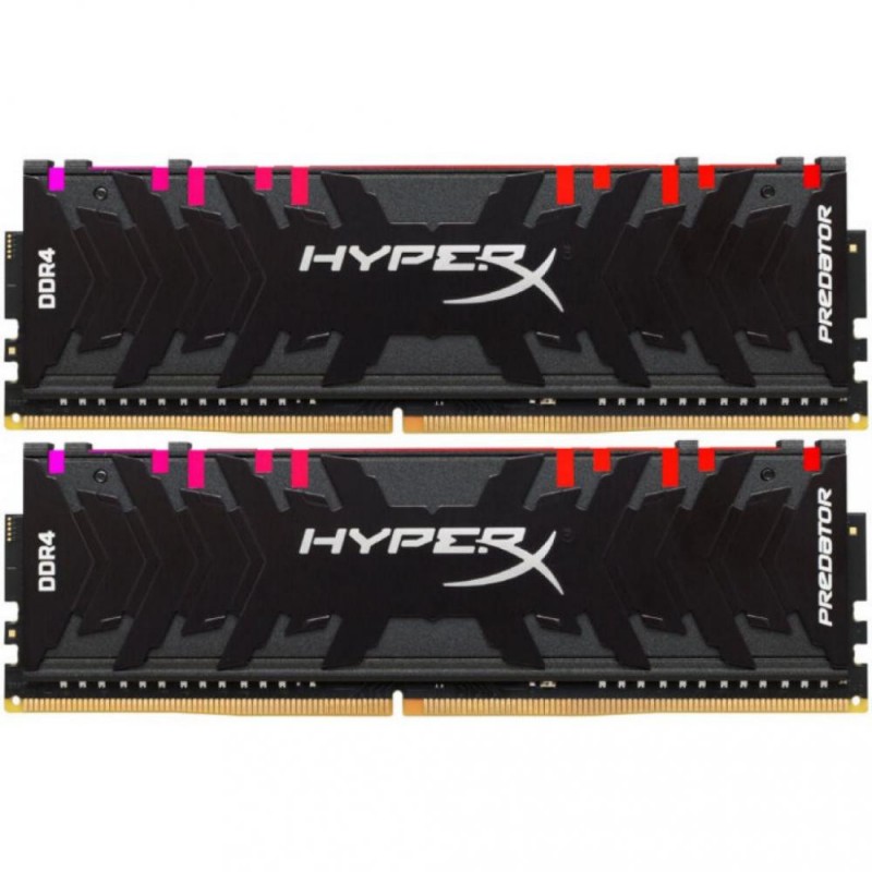 Пам'ять HyperX 16 GB (2x8GB) DDR4 4000 MHz Predator RGB (HX440C19PB3AK2/16)