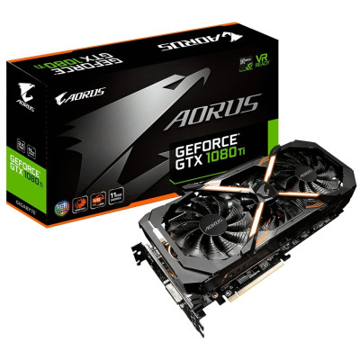 Відеокарта GIGABYTE GeForce GTX 1080 Ti AORUS 11G (GV-N108TAORUS-11GD)