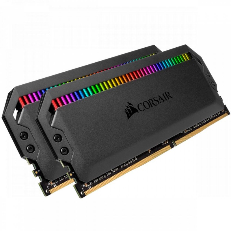 Пам'ять Corsair 32 GB (2x16GB) DDR4 3200 MHz Dominator PLATINUM RGB (CMT32GX4M2C3200C16)
