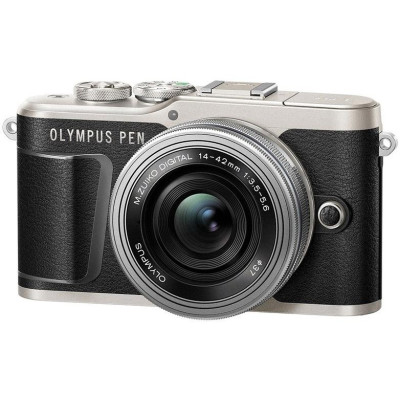 Бездзеркальний фотоапарат Olympus PEN E-PL9 kit (14-42mm) Black