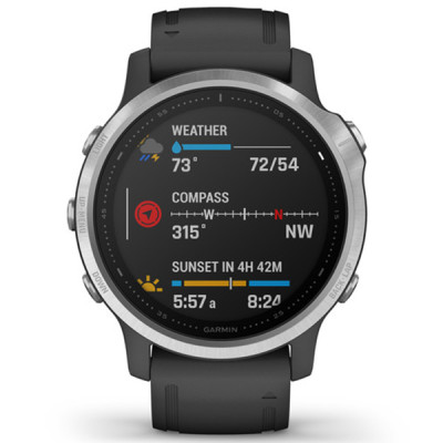 Спортивний годинник Garmin Fenix 6S Silver (010-02159-01)
