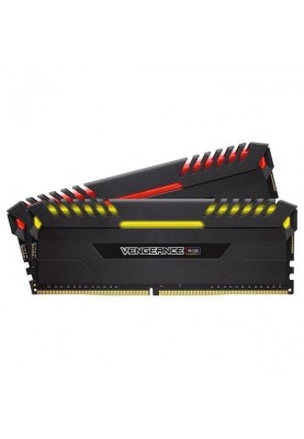 Пам'ять Corsair 16 GB (2x8GB) DDR4 3000 MHz Vengeance RGB (CMR16GX4M2C3000C15)