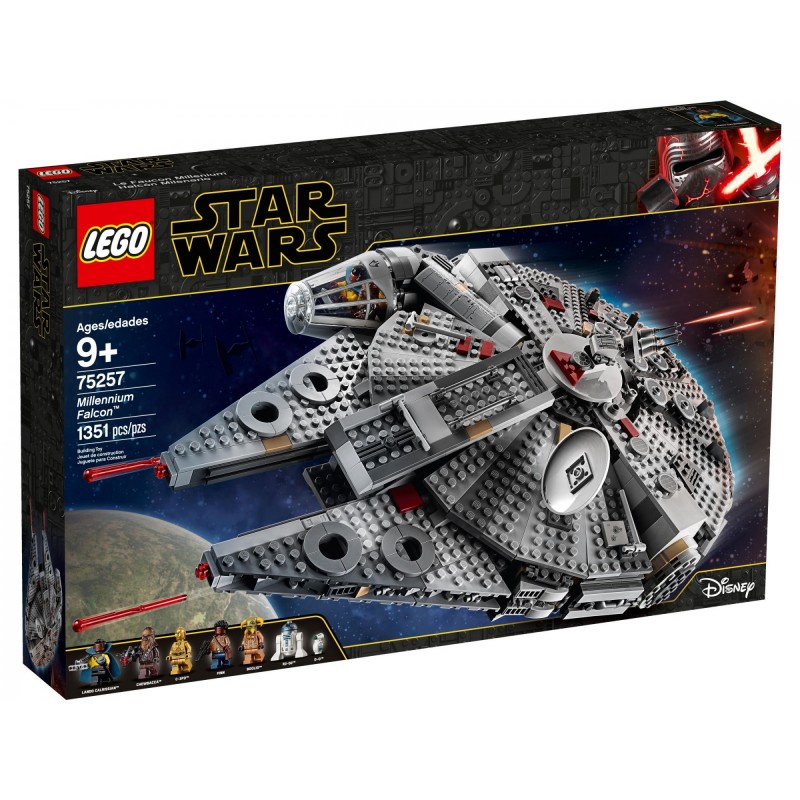 Блоковий конструктор LEGO Star Wars Сокіл Тисячоліття (75257)