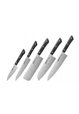 Набір ножів з 5 предметів Samura Harakiri SHR-0250B
