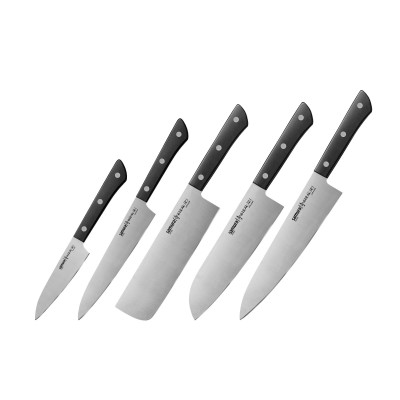 Набір ножів з 5 предметів Samura Harakiri SHR-0250B