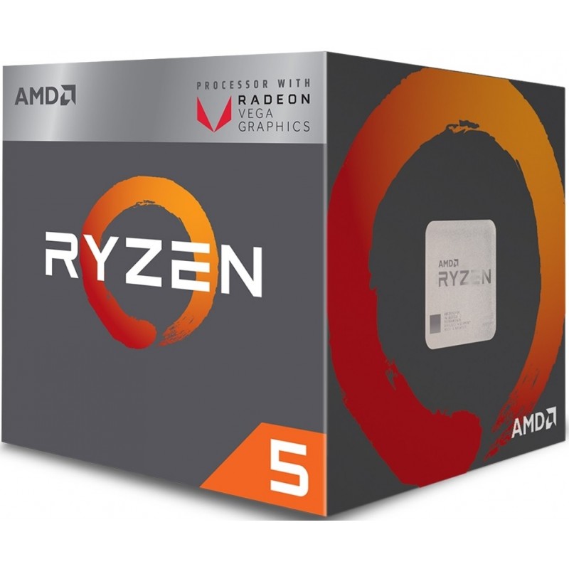 Процесор AMD Ryzen 5 2400G (YD2400C5FBBOX)