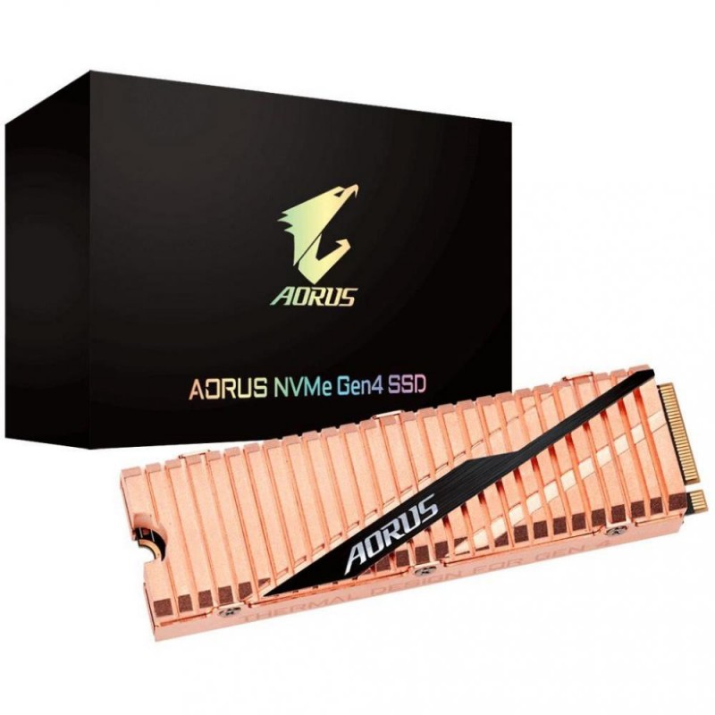 SSD накопичувач GIGABYTE AORUS NVMe Gen4 SSD 2 TB (GP-ASM2NE6200TTTD)