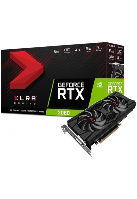 Відеокарта PNY GeForce RTX 2060 XLR8 (VCG20606DFPPB-O)