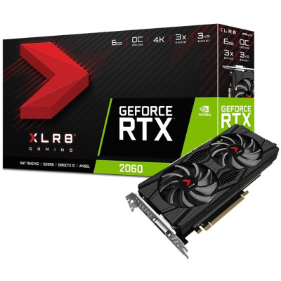 Відеокарта PNY GeForce RTX 2060 XLR8 (VCG20606DFPPB-O)