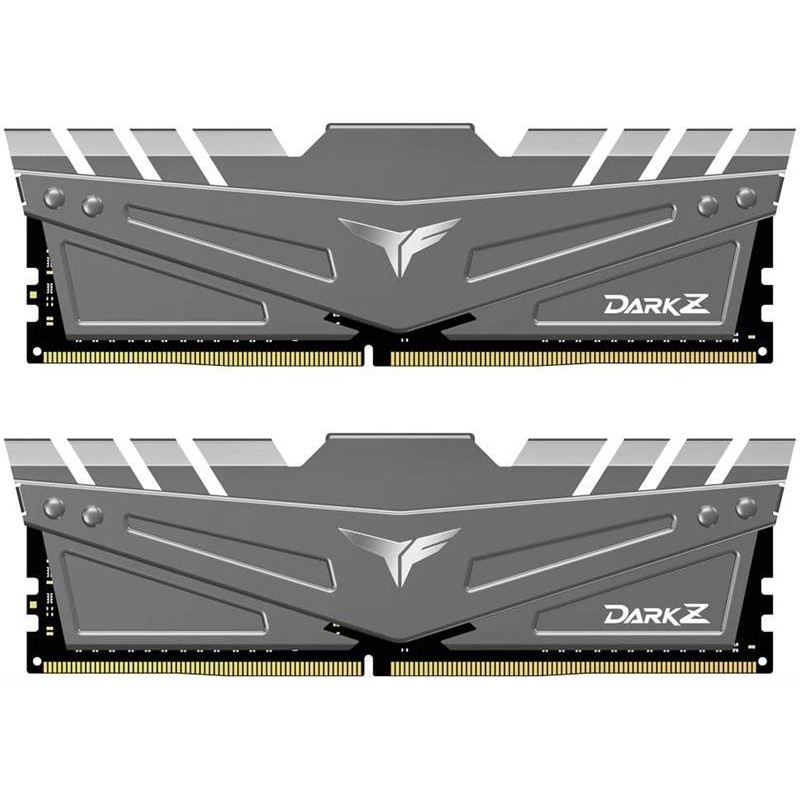 Модуль пам`ятi  DR4 2x8GB/3600 Team T-Force Dark Z Gray (TDZGD416G3600HC18JDC01)