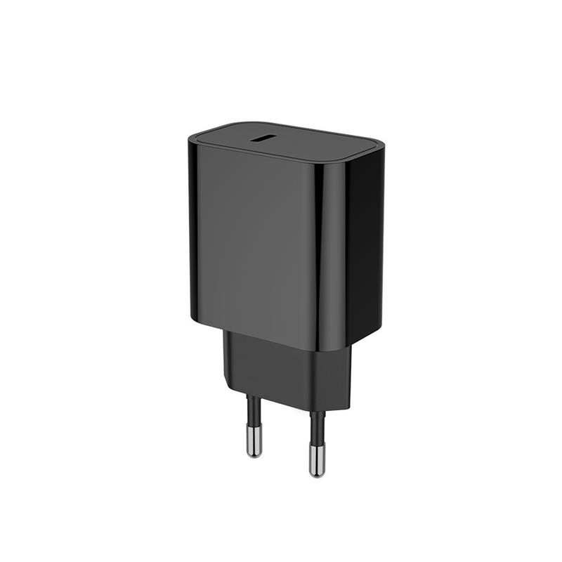 Мережевий зарядний пристрій ColorWay (1USB Type-C PDx3A) Black (CW-CHS026PD-BK)