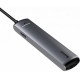 Концентратор USB-C Baseus Mechanical Eye 6 in 1 Smart Grey (CAHUB-J0G)